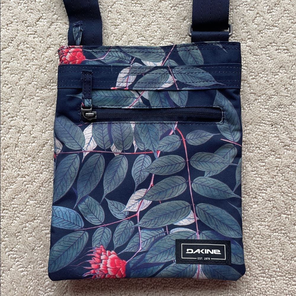 Dakine Floral Tropical Crossbody Bag with Adjustable Strap - Picture 2 of 4